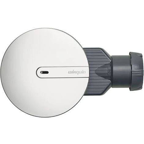 WIRQUIN Bonde De Douche Extraplate 90mm Dôme ABS Chromé SLIM+ 2 WIRQUIN Bonde De Douche Extraplate 90mm Dôme ABS Chromé SLIM+ – Image 2