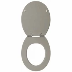 WIRQUIN Abattant Color Line -Diplomat Taupe Soft Close L : 485 Mm L : 370 Mm - Taupe