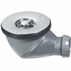 Bonde De Douche JAMES Grille Plate NF Ø90 Mm - Wirquin Pro 30720465