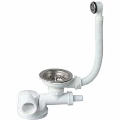 Ensemble Complet ESPACE NF Pour évier 1 Bac Ø90 - Wirquin Pro 30720489