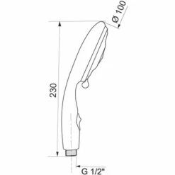 Douchette NOVEO 5 Jets Chromée - Wirquin Pro 60721273 -France WIRQUIN Soldes 2022 7598268 3