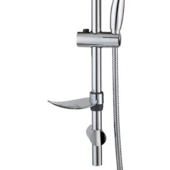 Kit ZEN 4 Jets + Stop Avec Barre Ø25 Mm Et Flexible Métal Power 1,50 M - Wirquin Pro 60720880 -France WIRQUIN Soldes 2022 7728134 3