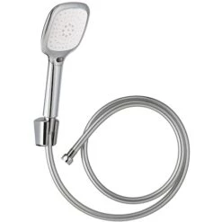 Combiné TILA 2 Jets Et Flexible PVC Silver Twist 1,75 M - Wirquin Pro 60720864