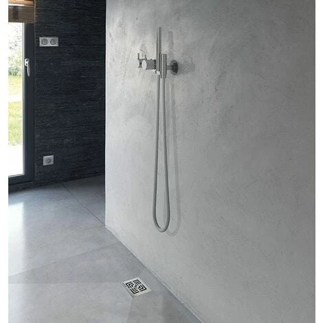 WIRQUIN Bonde De Douche à Chaper SLIM Extra-plate Grille Carrée Inox 4 WIRQUIN Bonde De Douche à Chaper SLIM Extra-plate Grille Carrée Inox – Image 4