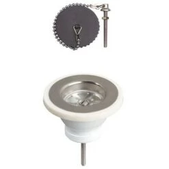 WIRQUIN - Bonde à Bouchon Pour évier Grès - D : 60 Mm