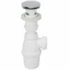 WIRQUIN Siphon Pour Lavabo SP500 + Bonde Quick Clac