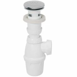 WIRQUIN Siphon Pour Lavabo SP500 + Bonde Quick Clac